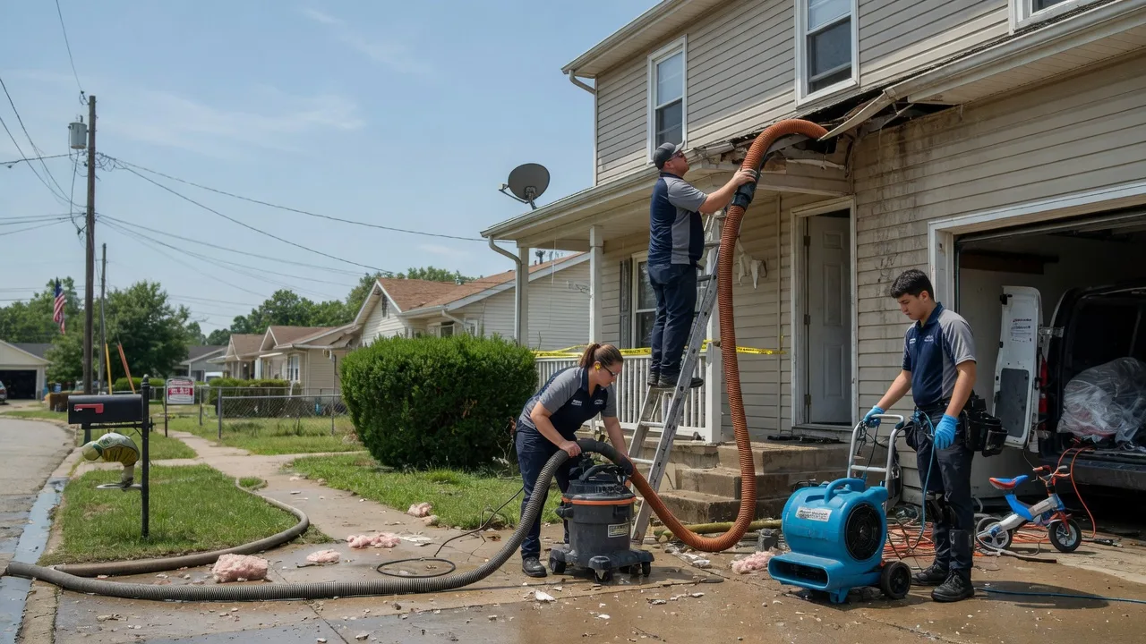 Water Damage Restoration in Huntington, IN near me